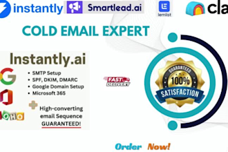 scale b2b email outreach using clay com, instantly ai tools cold email campaigns