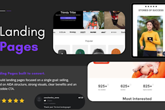 build a high converting product landing page cro expert with shopify