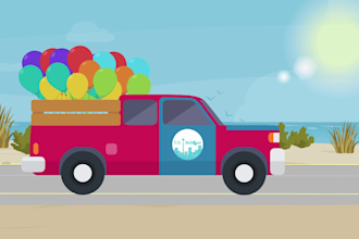make 2d animated stories, kid cartoon, black kids, and explainer videos