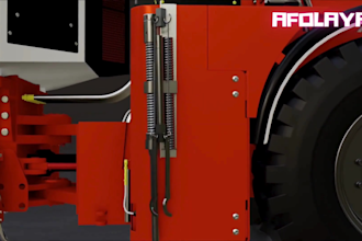 do 3d industrial animation industrial machinery animation 3d product model