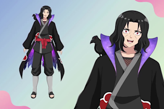 design and rig high quality live2d models for vtuber, facerig, prplive