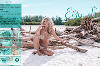 design your biography profile page of chaturbate