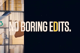 create eye catching adverts video edits and ai talking animation