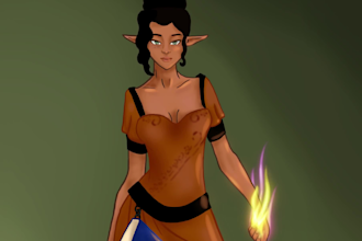 animate a gif your character