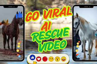 create stunning viral ai animal rescue videos for tiktok and youtube shorts