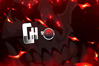 produce a custom youtube intro or outro, or logo animation