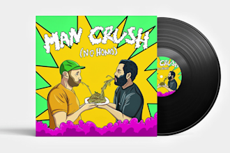 draw cover album illustration free animation