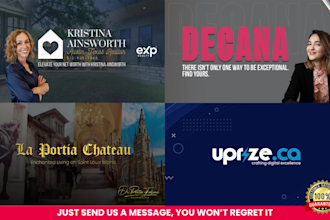 design a professional facebook cover banner and logo for your page or business