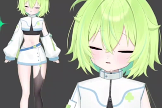 design and rig live 2d vtuber model 2dvtuber model vtuber commission 2d anime