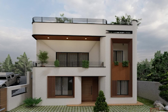 create realistic exterior render
