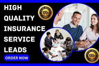 generate insurance life insurance health insurance car insurance medicare leads