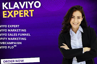 be your klaviyo email marketing expert and klaviyo sales funnel
