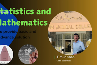 help you statistics and mathematics problems