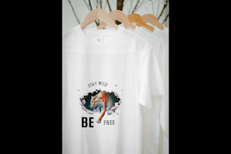 design unique and standard t shirts