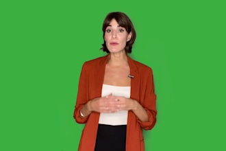 do videos on green screen, high quality