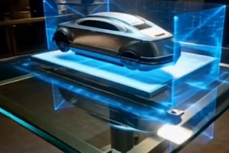 design futuristic 3d holographic fan videos for events and promotions