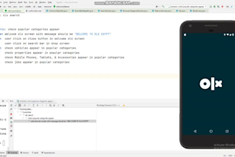 test your application web or mobile manually and automated