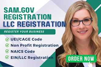 register your business for sam gov, llc , nonprofit, cage, uei, 501c3 and mbe