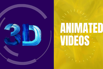 make 3d animated videos based on your script