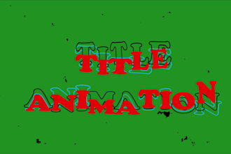 create professional kinetic typography video in 24h