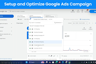 create profitable google ads PPC campaign for ecommerce and local businesses