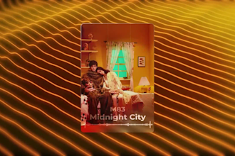 create a audio spectrum video of your music