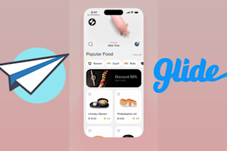 build glide mobile app dating app food delivery taxi and hotel booking app