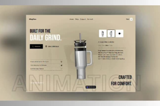 3d animated website 3d scroll animation parallex animation website using webflow