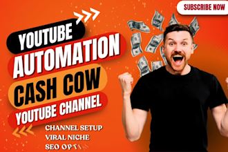 create automated cash cow videos, youtube automation channel, cash cow channel