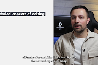 teach you video editing with premiere pro in 1 on 1 live sessions