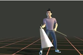 create 3d mocap animation, character animation, facial lipsync, and body motion