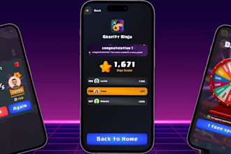build web3 game crypto game nft p2e game 3d unity game mobile game app