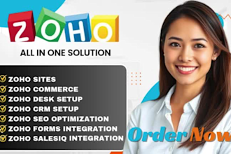 zoho sites, zoho commerce, zoho crm, zoho backstage zoho landing page zoho form
