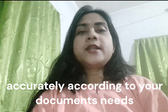 provide english typing work fast from PDF image and screenshot to word