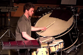 teach individual and group percussion lessons