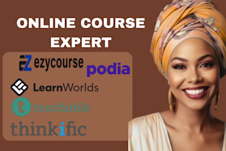 online course website creation on skool thinkific teachable simplero and podia