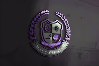 design professional education school university logo