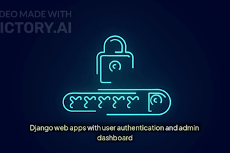 develop django web applications with secure backend and API