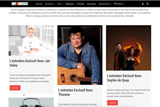 create a written interview about your musical project
