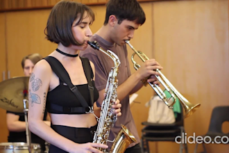 record a saxophone melody or solo