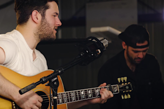 track acoustic and electric guitars, rhythm and lead