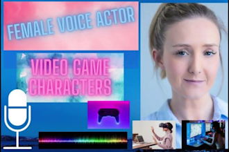 do character voices for your video game and anime projects