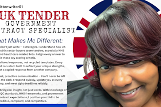 win uk tender healthcare tender nhs tender bid proposal cqc government contract