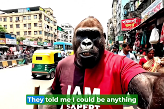 create viral gorilla vlog videos