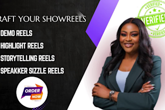 create show reels sizzle reels video highlight and demo reels