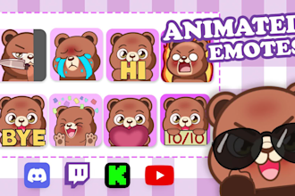create custom emotes, badges or panel