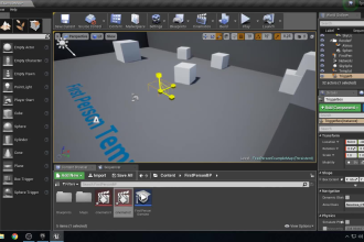 create an educational unreal engine video