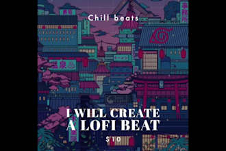 produce custom lofi chill beats for your content