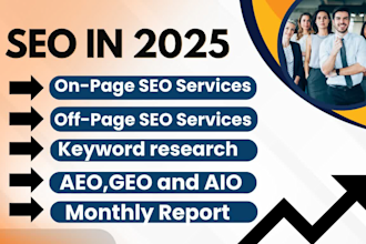 build authority with semantic SEO on page aeo geo and with high da backlinks