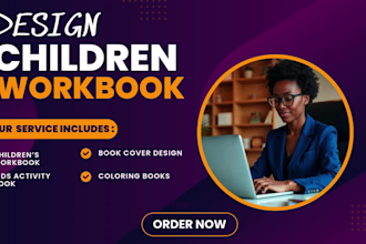 design children workbook, preschool coloring pages, kids activity books covers